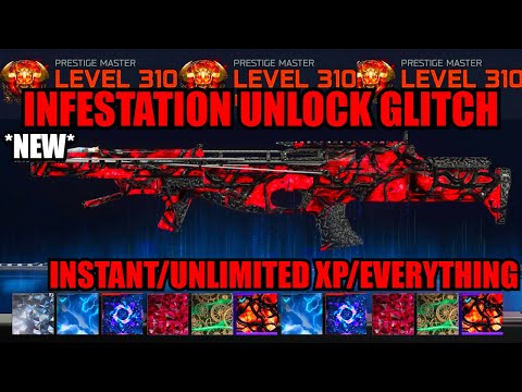 *NEW* SOLO INFESTATION UNLOCK GLITCH! INSTANT/UNLIMITED XP/CAMOS! BO7 GLITCHES! BO7 ZOMBIES GLITCH!