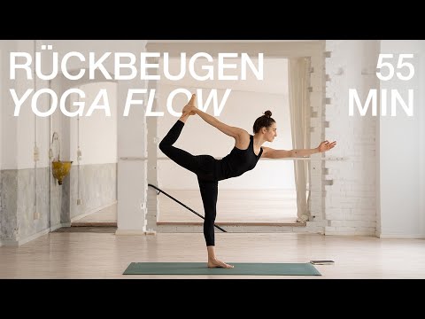 Rückbeugen Vinyasa Yoga | Flexibilität oberer Rücken & Schultern | Mittelstufe + Fortgeschrittene