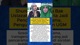 Download lagu Shuniyya Ruhama Bak Ustazah, Sosok Waria Jadi Penceramah Agama, Pengusaha Lulusan UGM mp3 Download lagu Shuniyya Ruhama Bak Ustazah, Sosok Waria Jadi Penceramah Agama, Pengusaha Lulusan UGM mp3
