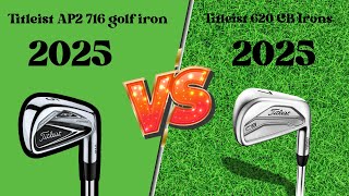 Titleist AP2 716 golf iron vs Titleist 620 CB Irons Review and Comparison