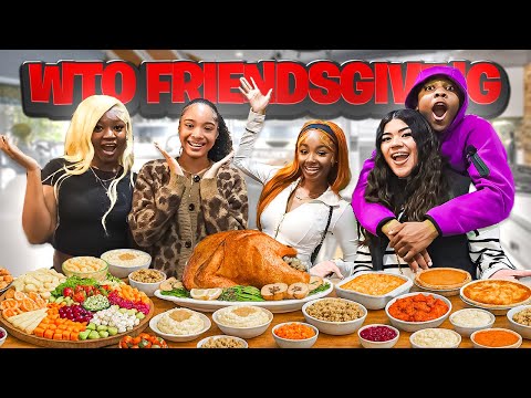 WTO FRIENDSGIVING *they rated my food*🤢