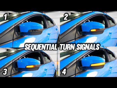 Installing $30 Focus ST/RS/SE Sequential Mirror Turn Signals!