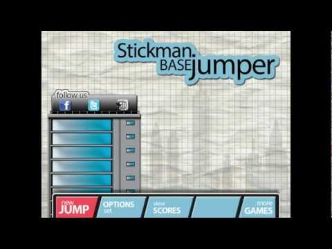 Stickman Base Jumper - YouTube