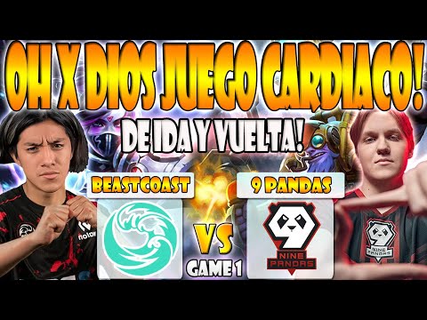 BEASTCOAST VS 9 PANDAS BO2[GAME 1] PARKER, SCOFIELD VS KIYOTAKA, RAMZES - DREAMLEAGUE SEASON 20-DOTA
