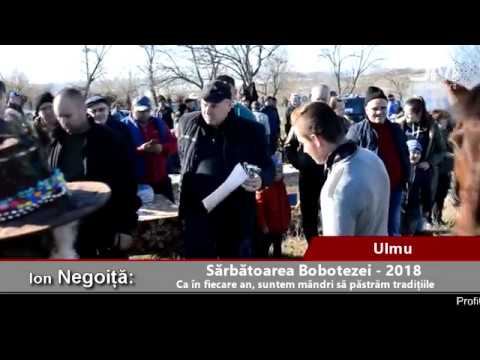 Sărbătoarea Bobotezei la Ulmu - Călărași - 2018