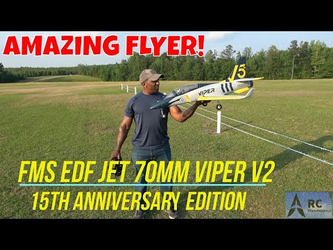 😵The BEST Inexpensive Beginner's Jet...EVER & SpeedTrials- FMS Viper 70mm V2 #rc #edf #rcjet