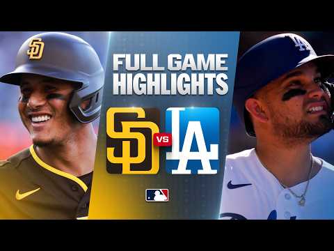 LA다저스 VS 샌디에이고 2:5 MLB 하이라이트