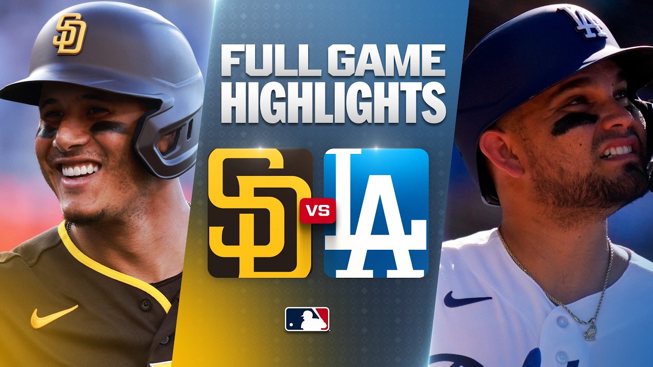 7월6일 샌디에이고 LA다저스 MLB 하이라이트