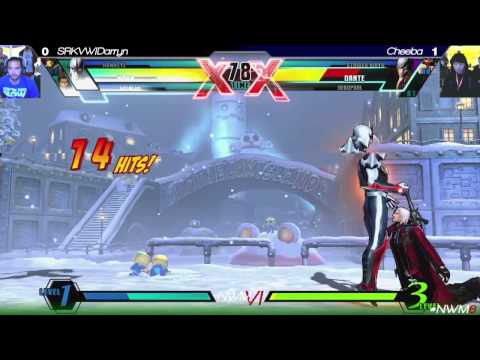 PNWR2E UMvC3 FR - SMH|Darryn (SPE-NOV-HAW) vs Cheeba (DAN-DEA-HIR)