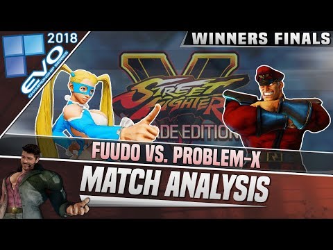 SFV AE Match Analysis: EVO 2018 Top 8 WINNERS FINAL - Fuudo vs. Problem-X