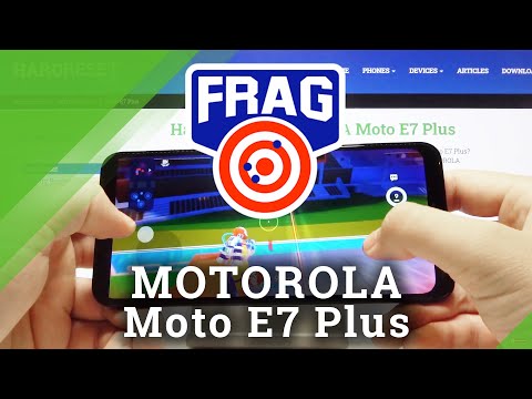 Test Game FRAG Pro Shooter on MOTOROLA Moto E7 Plus | Snapdragon 460 | 4GB RAM | Gameplay FPS
