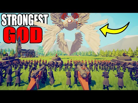 TABS Historical Armies vs STRONGEST GOD EVER!? - Totally Accurate Battle Simulator