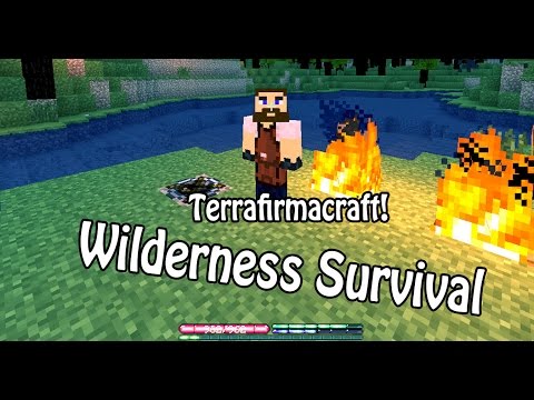 Uthris - Wilderness Survival | Minecraft Terrafirmacraft | Episode 1