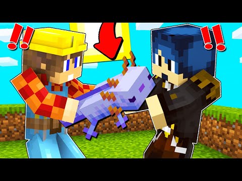 HO TROVATO L'AXOLOTL PIU RARO NELLA BIG VANILLA SU MINECRAFT!!
