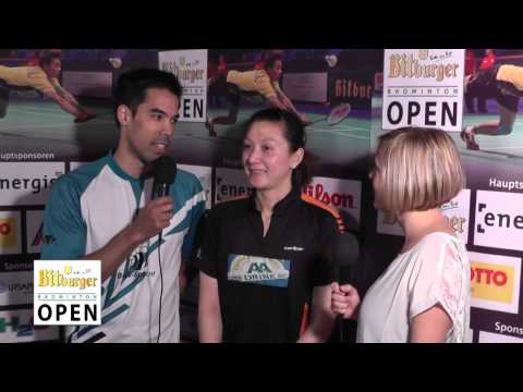 Yao Jie bei den Bitburger Open 2012