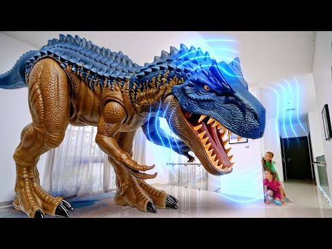 Dinosaurier werden bei uns zu Hause lebendig! Kinder retten den Tag mit Magie