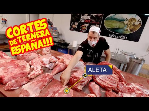 Beef cuts in Spain 🐄 Breast, Rump, Wing, Topside, Rump...