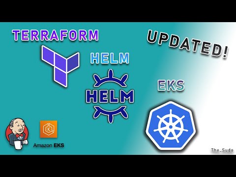 (UPDATED CODE) Deploy  Helm Charts on AWS EKS Using Terraform - Jenkins Example