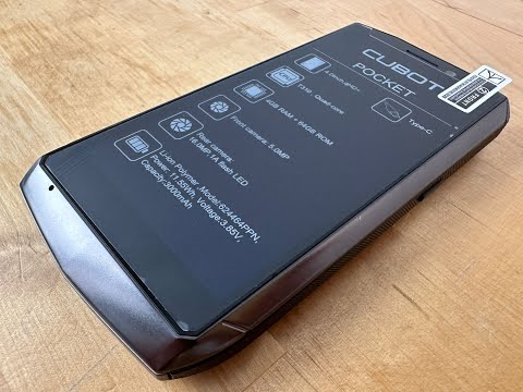 Teléfono móvil Android CUBOT POCKET - Unboxing