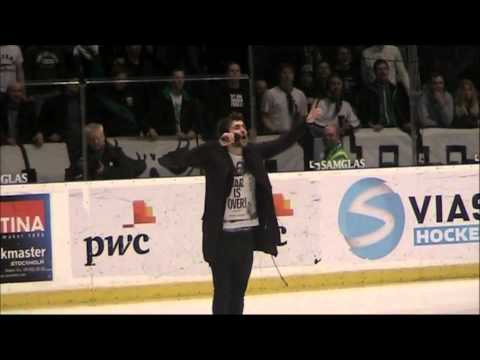 Bajenkvällen 2013 -Christophe Lallet ger Bajen en sång.