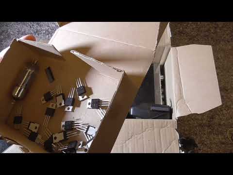 Elektronik Paket von Eflose Auspacken und CB Funkgerät Reparieren/Colt 390 black shadow CB / ELH#237