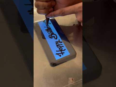 How to write cake on top msg