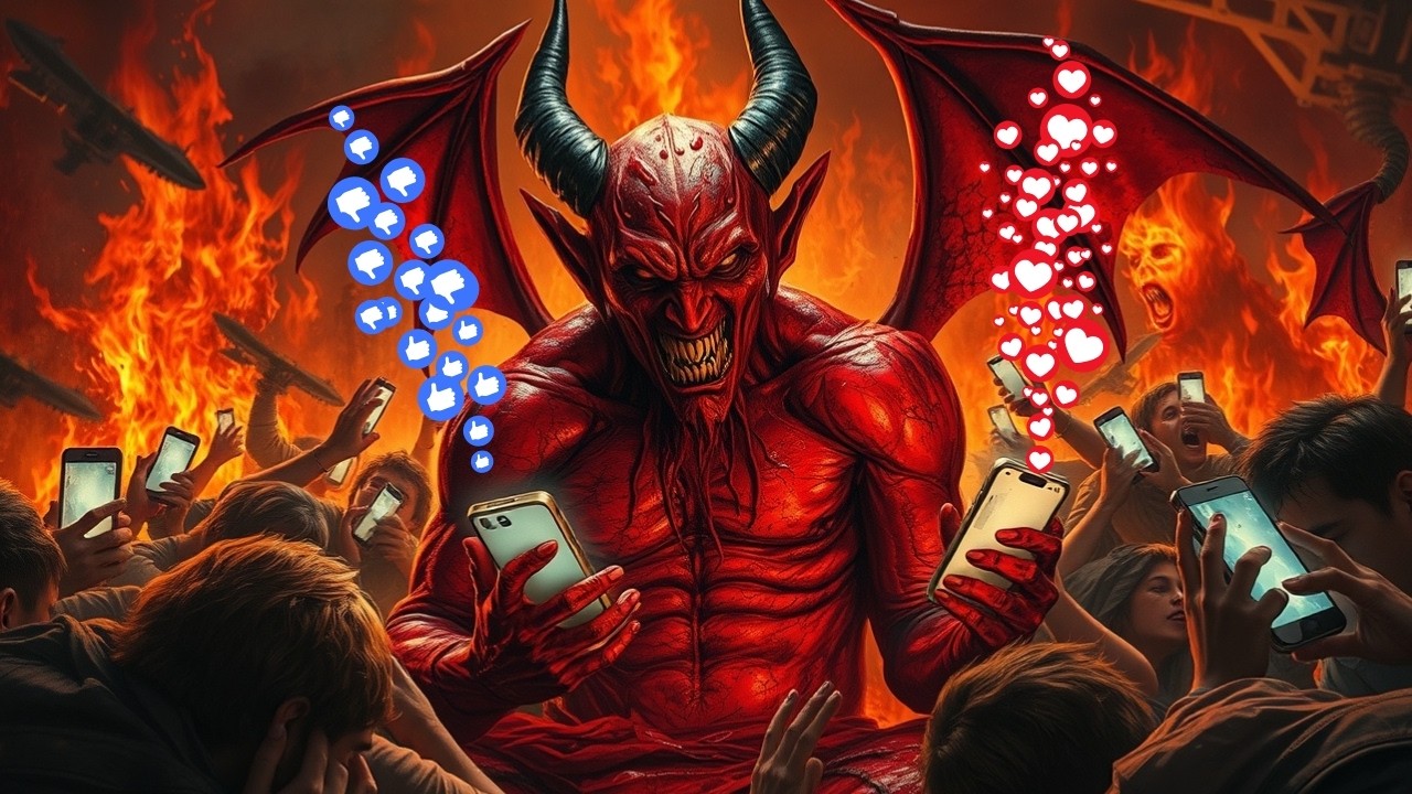 THE TERRIBLE DEMON BEHIND THE INTERNET!