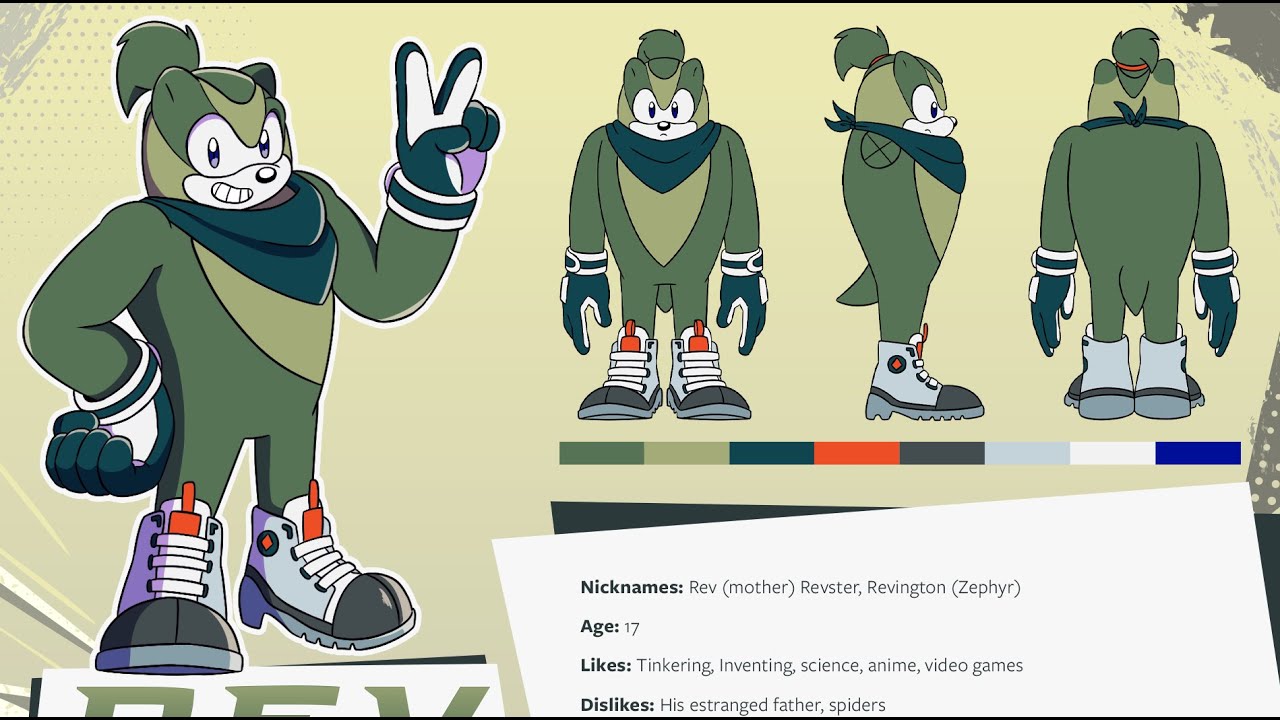 Working on Rev's character sheet