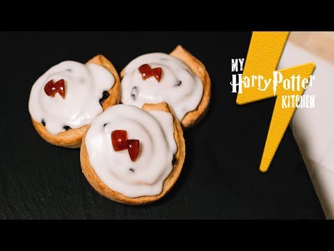 Vernon's Buns | Chelsea/Belgian Bun Recipe | My Harry Potter Kitchen (Ep. 2)