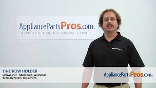 How To: Whirlpool, KitchenAid, Maytag Tine Row Holder WPW10175279