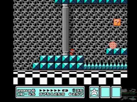 SMB3NPMCMK run #055 - W6-Fortress #1