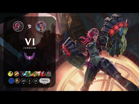 Vi Jungle vs Lillia - EUW Master Patch 13.8