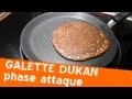 Dukan diet attack phase galette (pancake) recipe