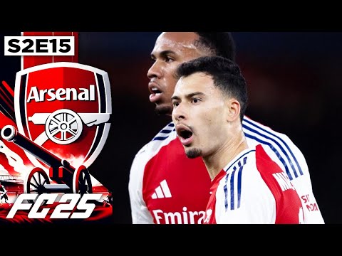 CL & FA Cup Semi-Finals! | FC 25 Arsenal Career Mode S2E15