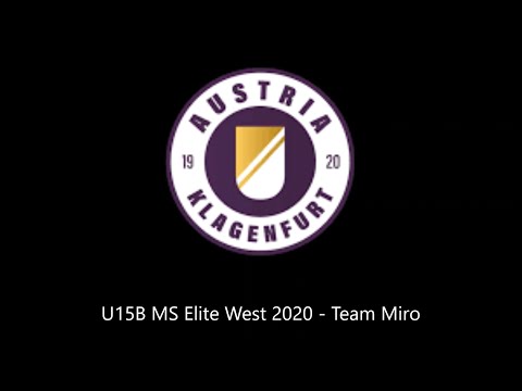 Meisterschaftsspiel U15 Elite West - Austria Klagenfurt B vs. KAC 1909 - 20 10 20