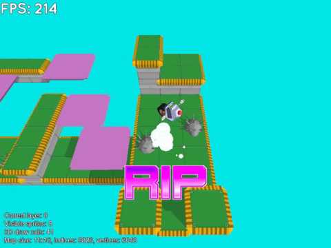 3D platformer development #2 - moving platforms, enemies