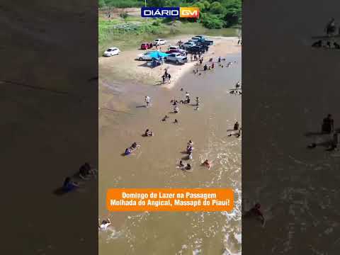 Passagem Molhada do Angical, Rio Boa Esperança, município de Massapê do Piauí!