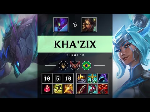 Kha'Zix Jungle vs Nidalee - BR Grandmaster Patch 25.14