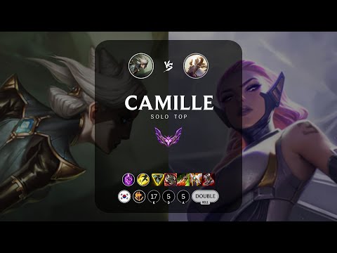 Camille Top vs Kayle - KR Master Patch 13.9