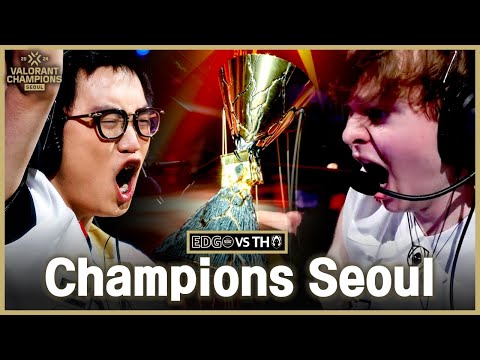 역대 결승전중 가장 재밌고 가장 숨막히는 결승전 ｜EDG vs TH [2024 발로란트 챔피언스]