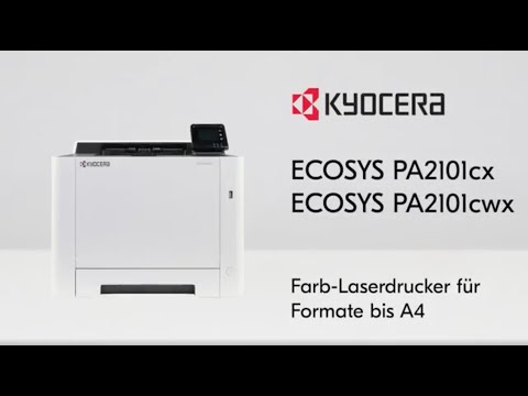 KYOCERA ECOSYS PA2101cx Farblaserdrucker video preview