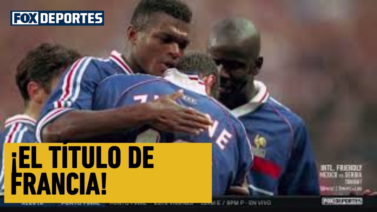 🥳🏆 ¡EL TÍTULO DE FRANCIA! | Recordamos el camino de la Selección Francesa en 1998