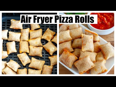 Air Fryer Pizza Rolls // How to make frozen pizza rolls in air fryer
