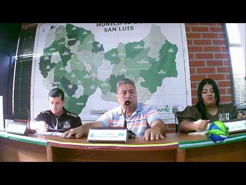 EN VIVO POR EL CANAL SAN LUIS El Concejo Municipal de San Luis - Antioquia hoy 1 DE JUNIO 2026