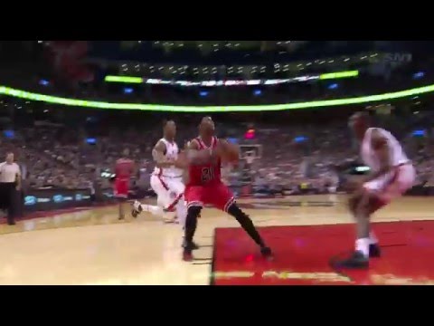 Raptors Highlights: Biyombo Denies Butler - March 14, 2016