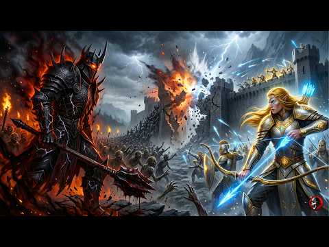 The Fall of Helm’s Deep? — Sauron + 1,000,000 Zombies vs 600,000 Elves in an EPIC WAR