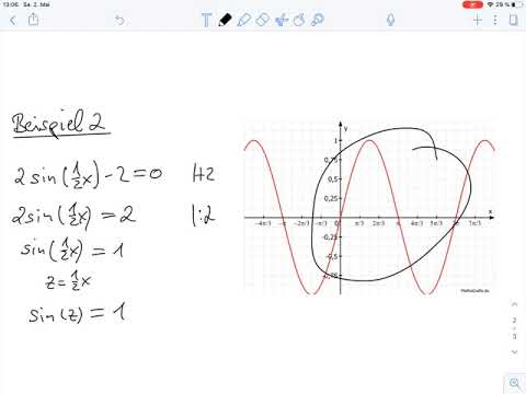 Trigonometrische Gleichungen Teil 2