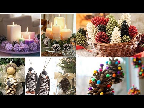 MANUALUDADES Y DECORACIONES: ADORNOS DIY CON PIÑAS