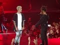Justin Bieber feat. Jaden Smith -  Never Say Never LIVE AT MADISON SQUARE GARDEN (July, 19)