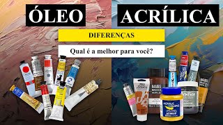 Differences Between Oil and Acrylic Paint | Which One to Choose?